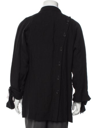 Yohji Yamamoto Pour Homme 2024 Linen Moto Jacket
