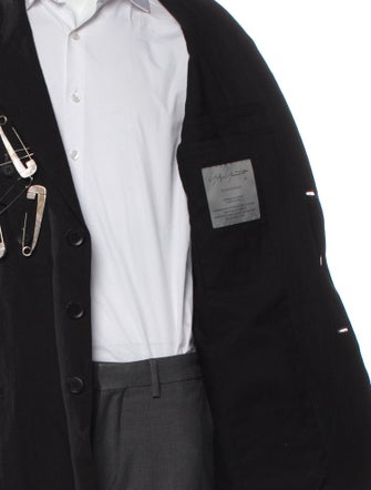Yohji Yamamoto Pour Homme 2024 Linen Moto Jacket