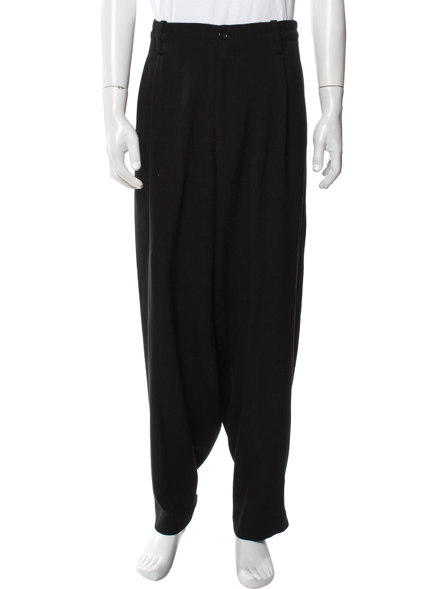 Yohji Yamamoto Pour Homme Wool Dress Pants