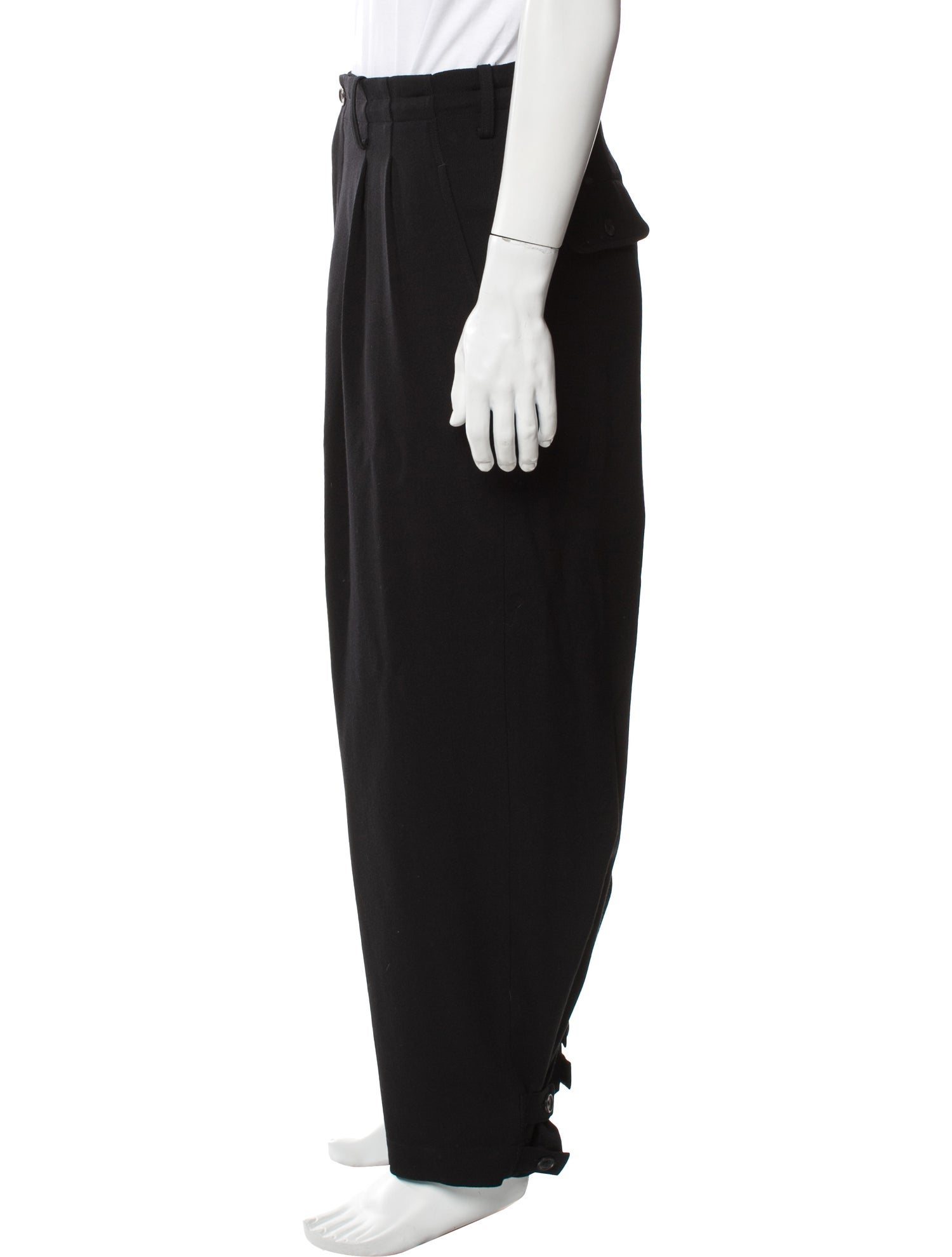 Yohji Yamamoto Pour Homme Wool Dress Pants