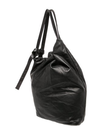 Yohji Yamamoto Leather Shoulder Bag