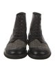 Yohji Yamamoto Leather Lace-Up Boots
