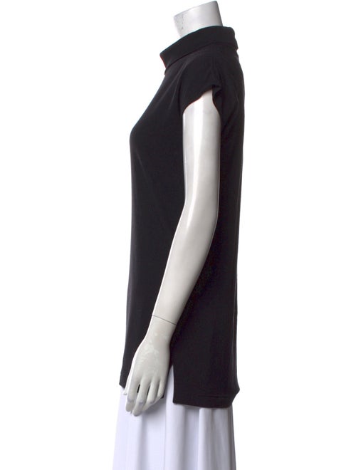 Yohji Yamamoto Turtleneck Short Sleeve Top