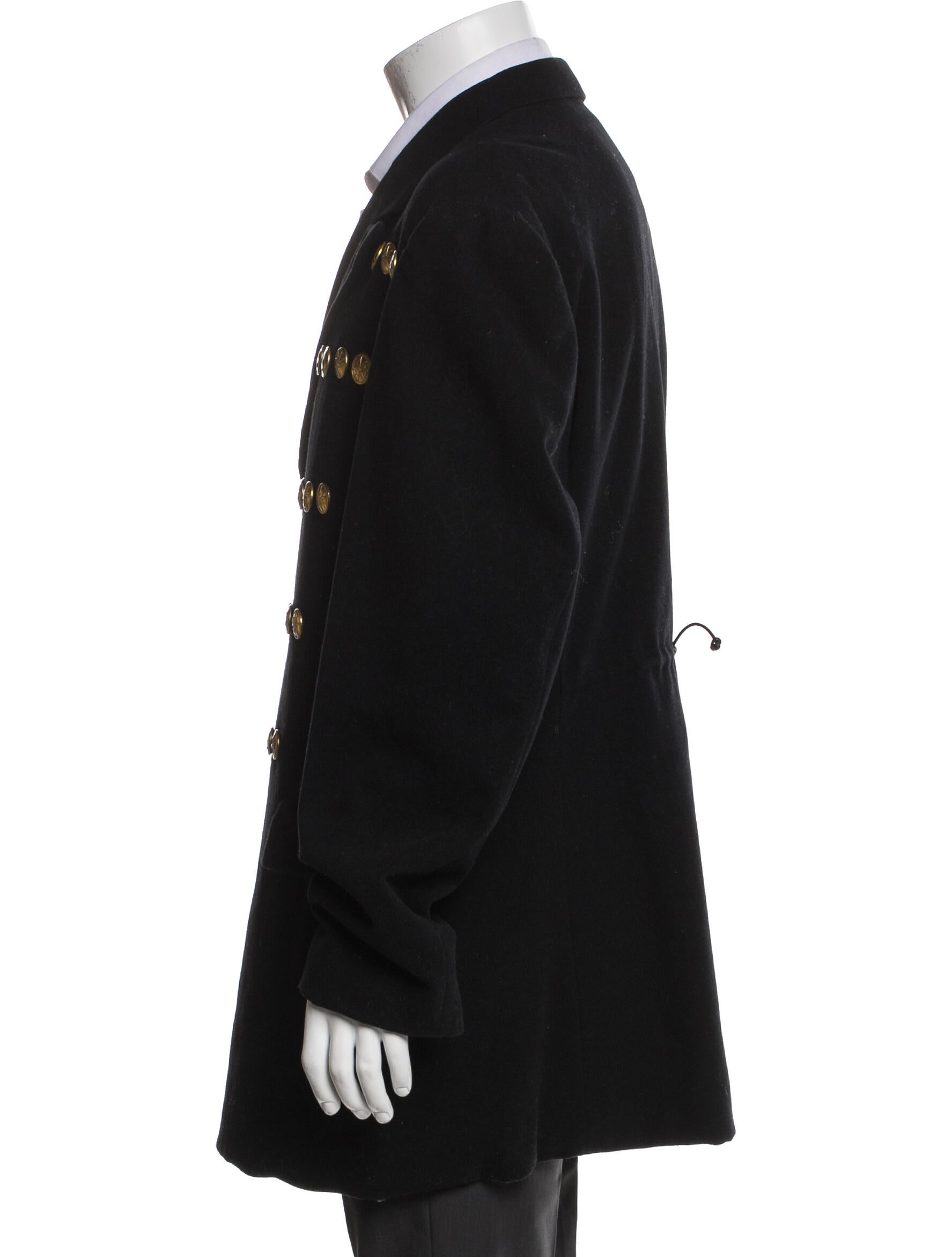 Yohji Yamamoto Pour Homme 1992 Wool Peacoat