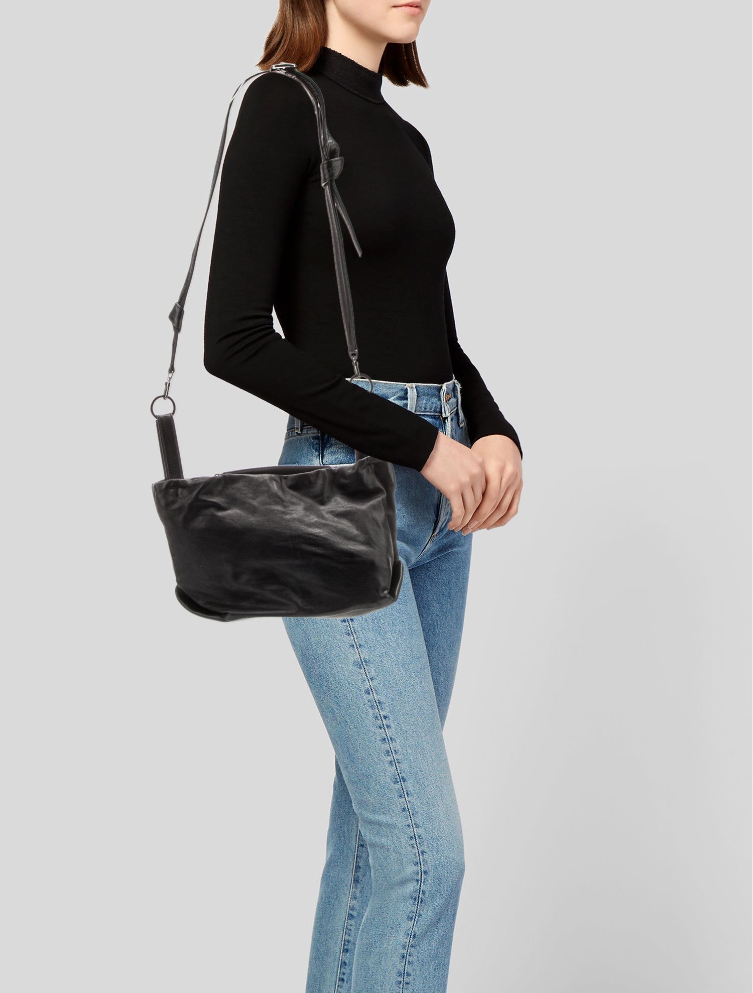 Yohji Yamamoto Leather Hobo