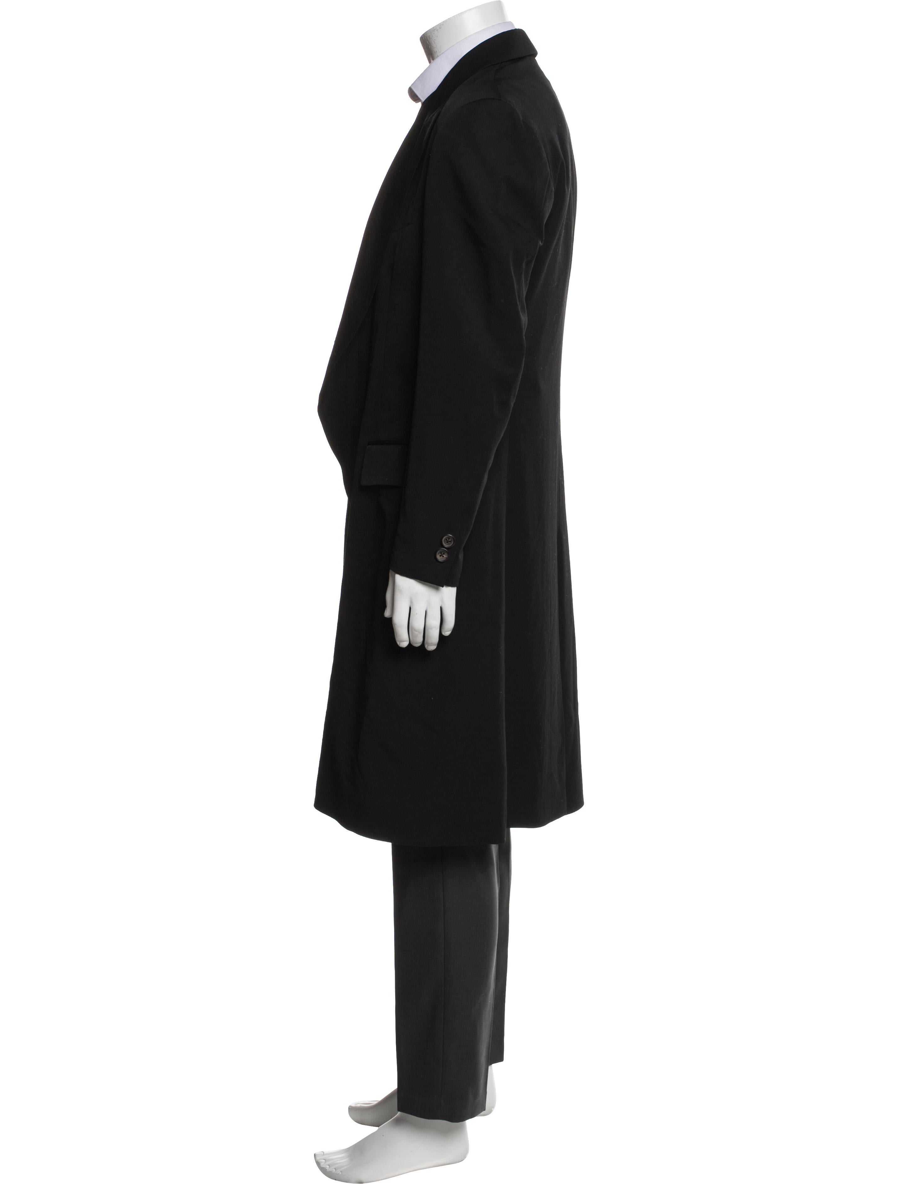 Yohji Yamamoto Pour Homme Wool Overcoat