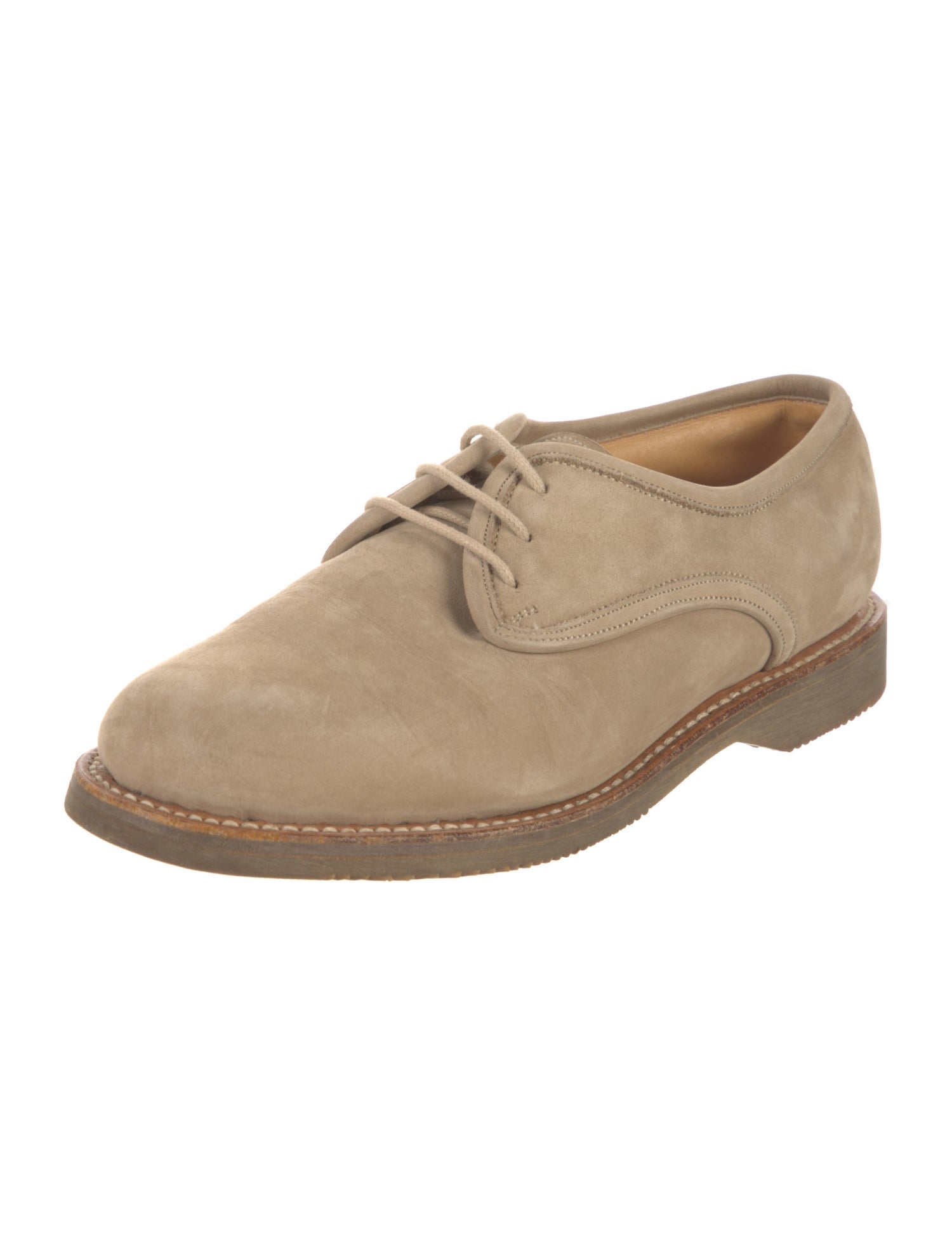 Yohji Yamamoto Suede Oxfords