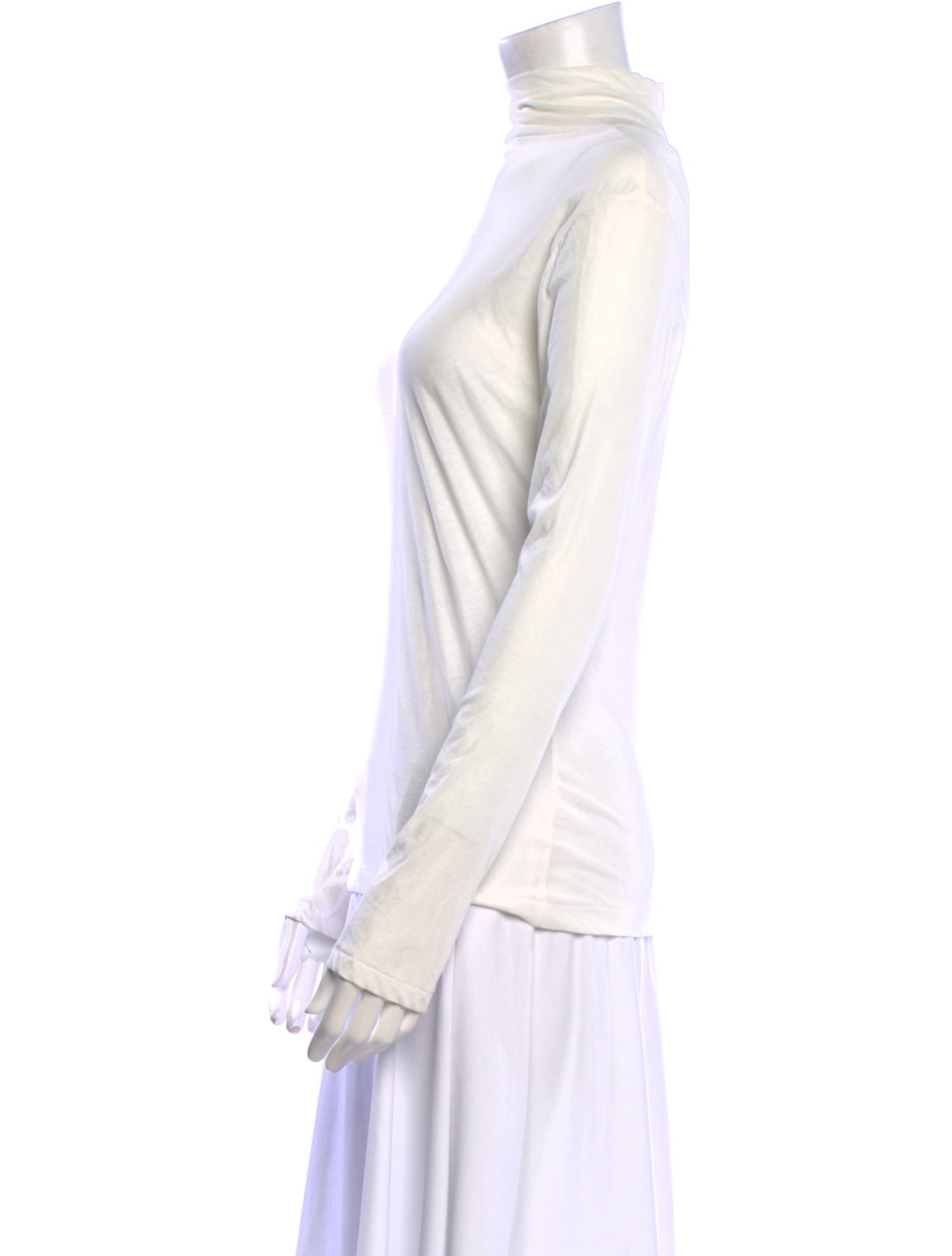 Yohji Yamamoto Turtleneck Long Sleeve Sweatshirt