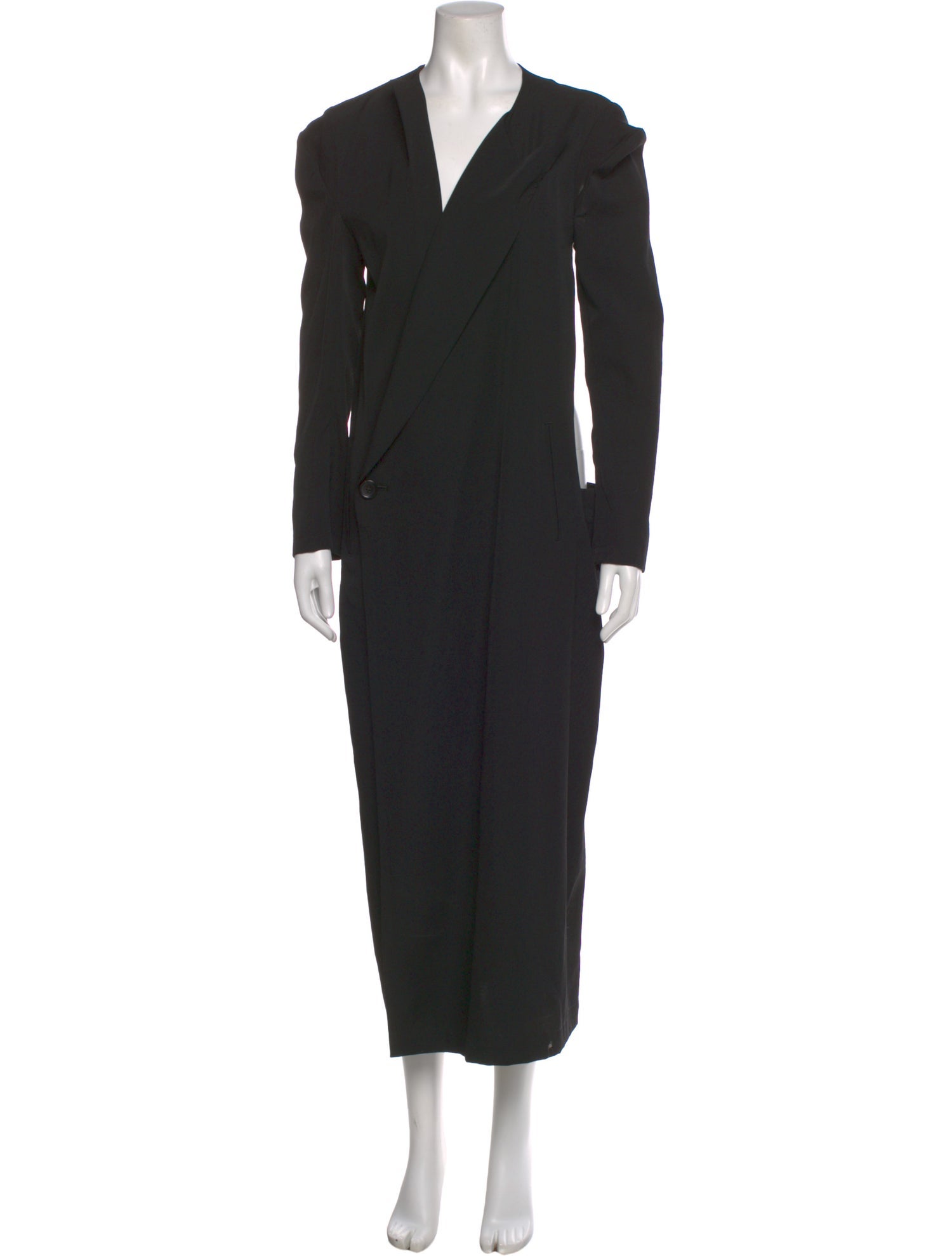 Yohji Yamamoto Wool Long Dress