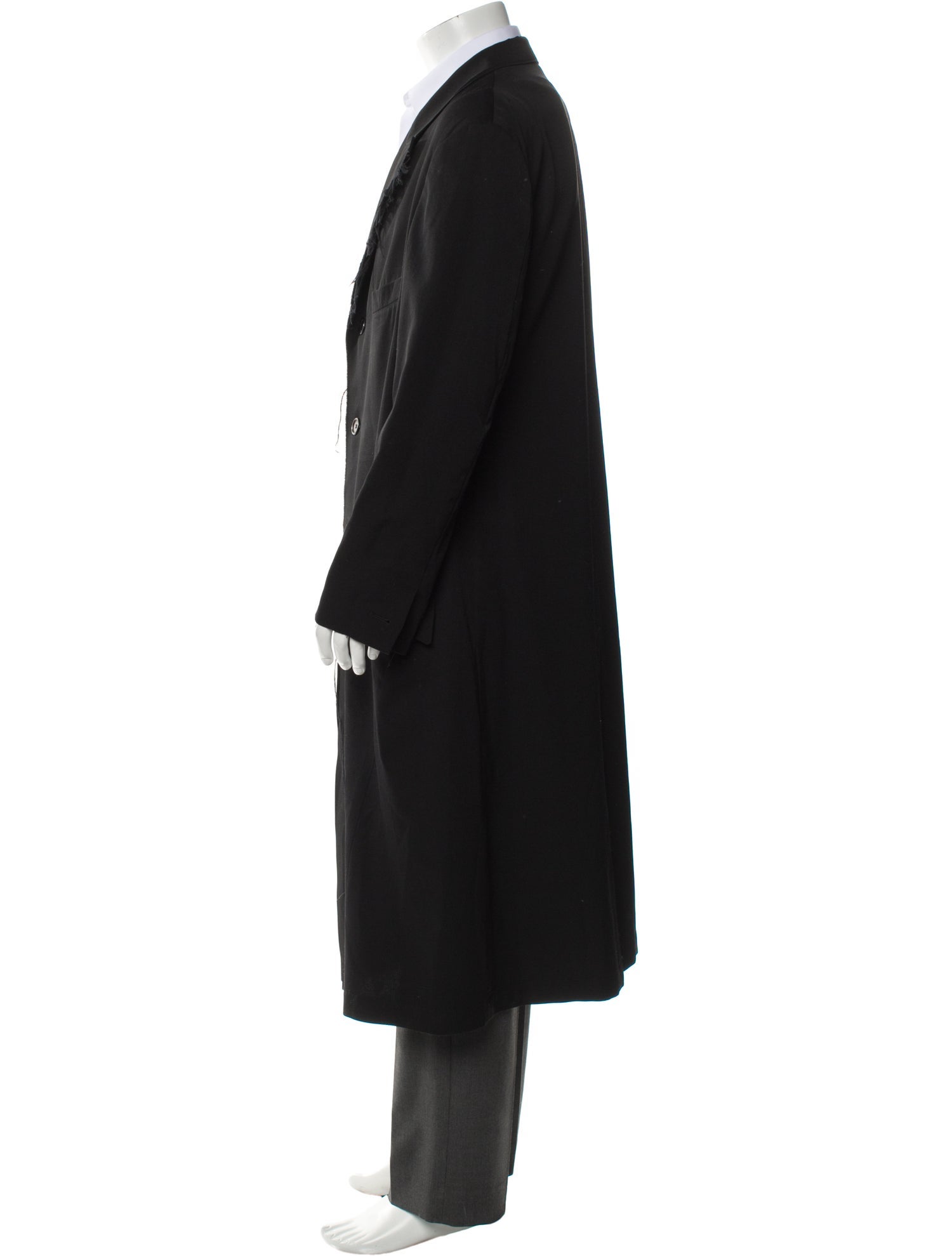 Yohji Yamamoto Pour Homme 2023 Wool Overcoat