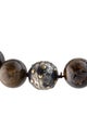 Yossi Harari Bronzite Two-Tone Bead Strand Necklace