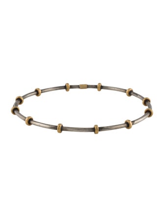 Yossi Harari Two-Tone Cleopatra Stack Bangle Bracelet