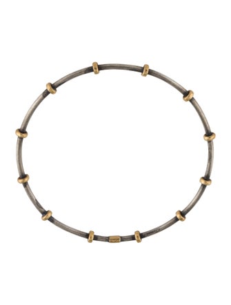 Yossi Harari Two-Tone Cleopatra Stack Bangle Bracelet