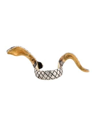 Yossi Harari Ruby & Diamond Snake Ring