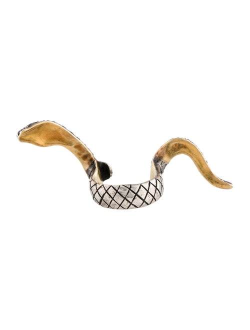 Yossi Harari Ruby & Diamond Snake Ring