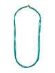 Yossi Harari 24K Turquoise Bead Lariat Necklace