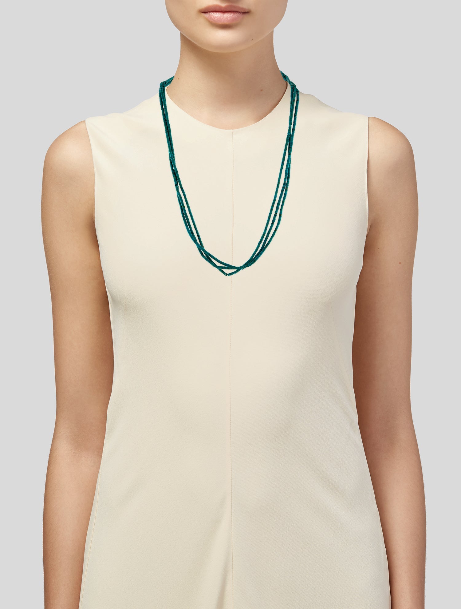 Yossi Harari 24K Turquoise Bead Lariat Necklace