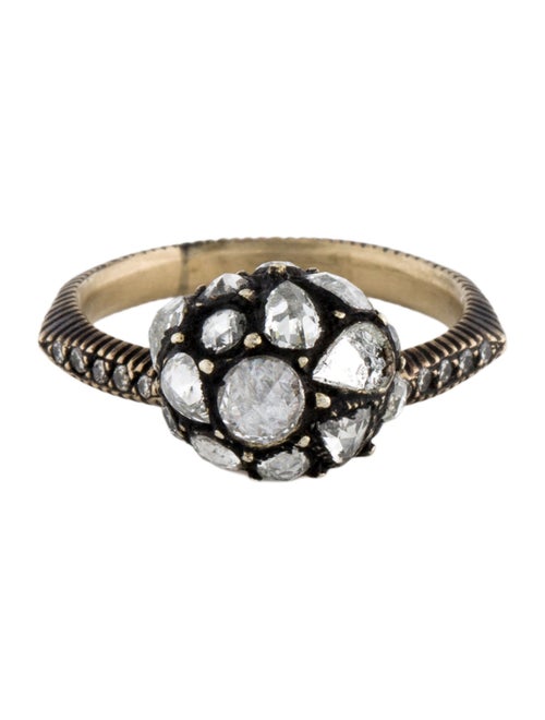 Yossi Harari Diamond Ball Cocktail Ring
