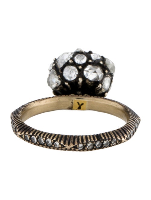 Yossi Harari Diamond Ball Cocktail Ring