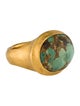 Yossi Harari 24K Turquoise Cocktail Ring