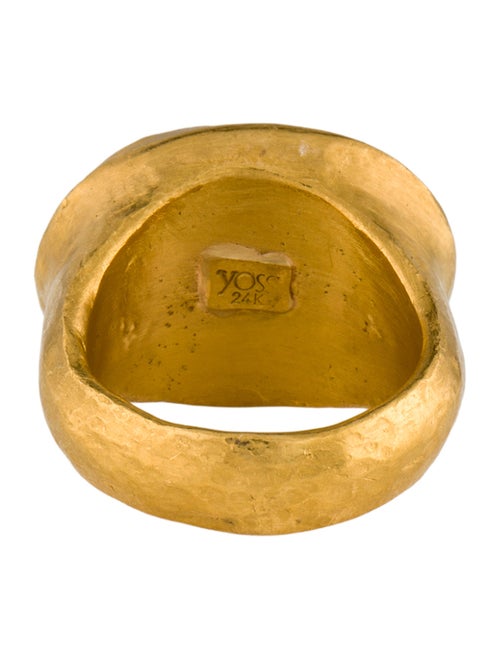 Yossi Harari 24K Turquoise Cocktail Ring