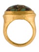 Yossi Harari 24K Turquoise Cocktail Ring