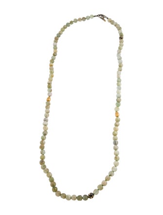 Yossi Harari Aquamarine Bead Necklace