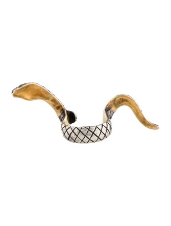 Yossi Harari Ruby & Diamond Snake Ring