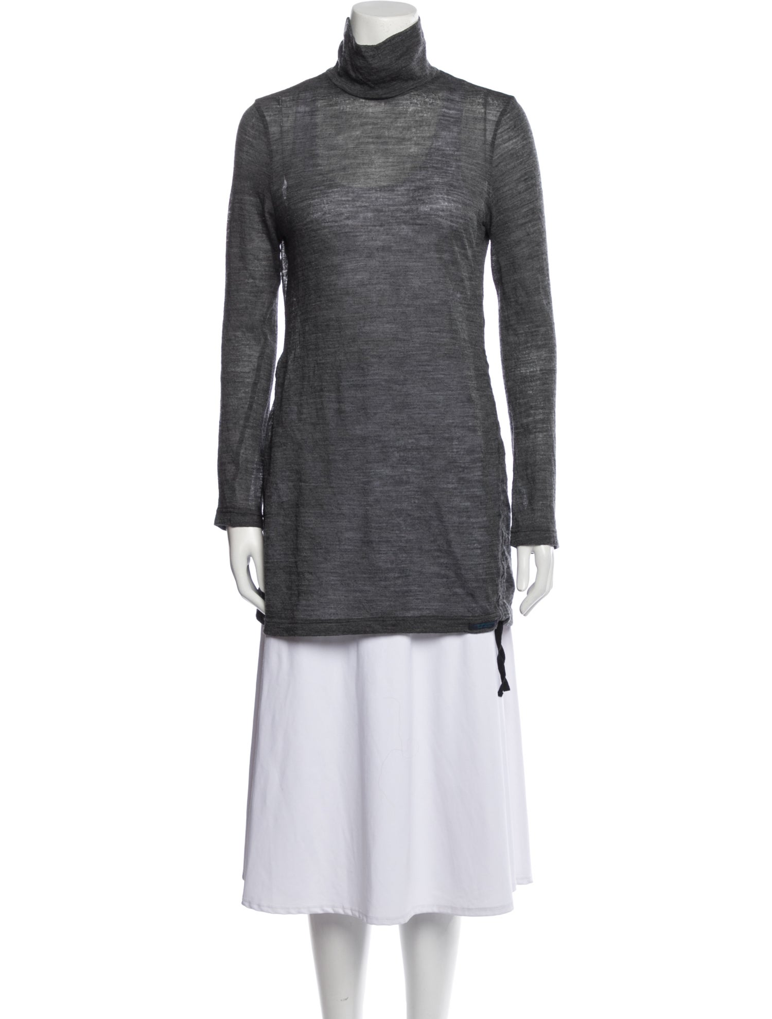 Regulation Yohji Yamamoto Wool Turtleneck Tunic