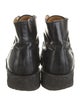 Regulation Yohji Yamamoto Leather Lace-Up Boots