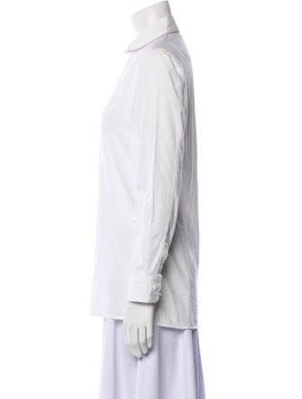 Regulation Yohji Yamamoto Long Sleeve Button-Up Top