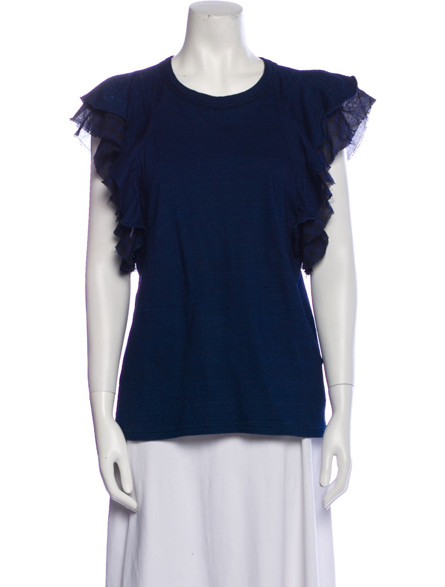 Regulation Yohji Yamamoto Crew Neck Short Sleeve Top