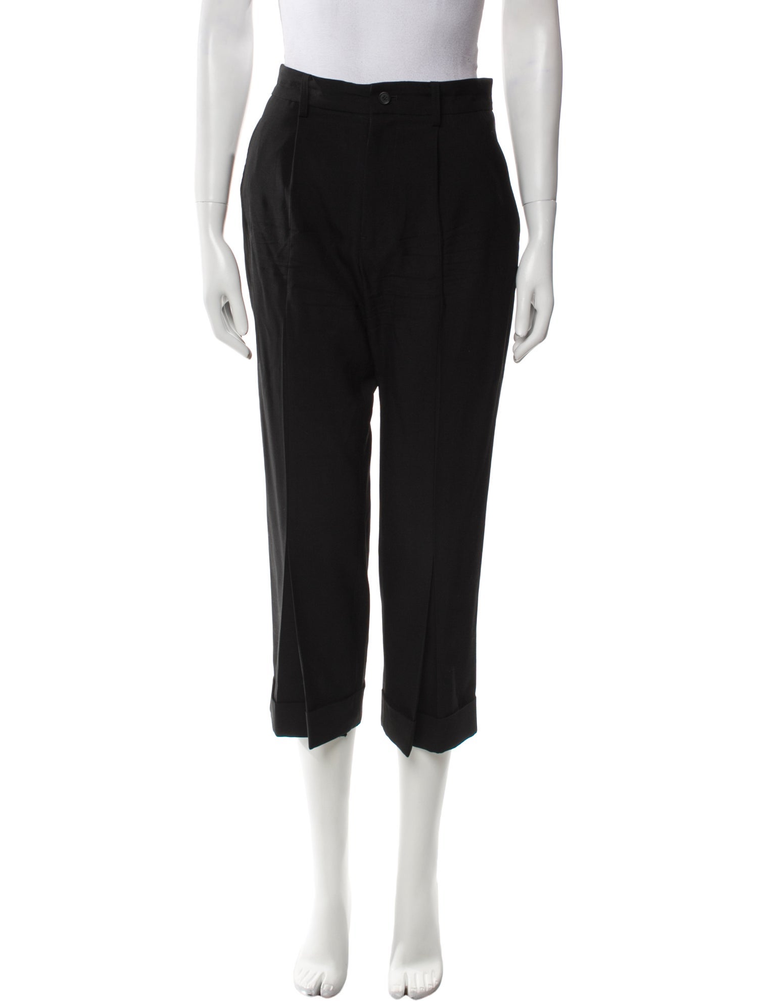 Regulation Yohji Yamamoto Wool Straight Leg Pants