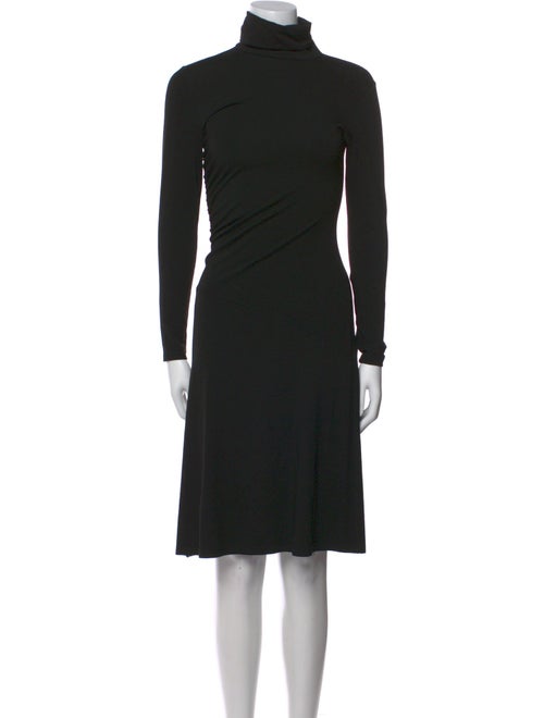 Yansi Fugel Turtleneck Midi Length Dress