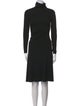Yansi Fugel Turtleneck Midi Length Dress