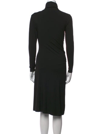 Yansi Fugel Turtleneck Midi Length Dress