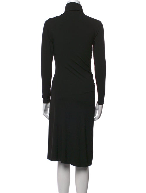 Yansi Fugel Turtleneck Midi Length Dress