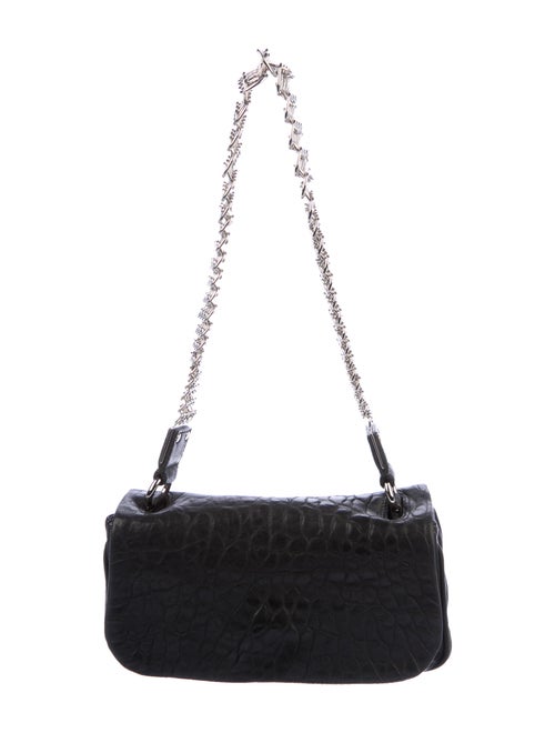 Yves Saint Laurent Rive Gauche Pebbled Leather Cha