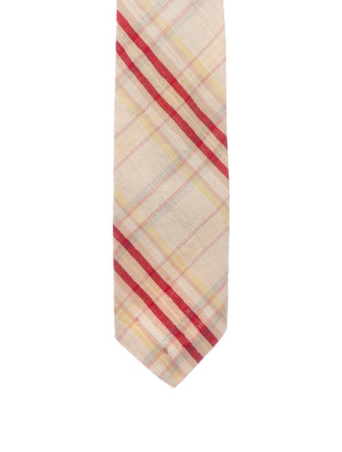 Yves Saint Laurent Rive Gauche Gauche Woven Check