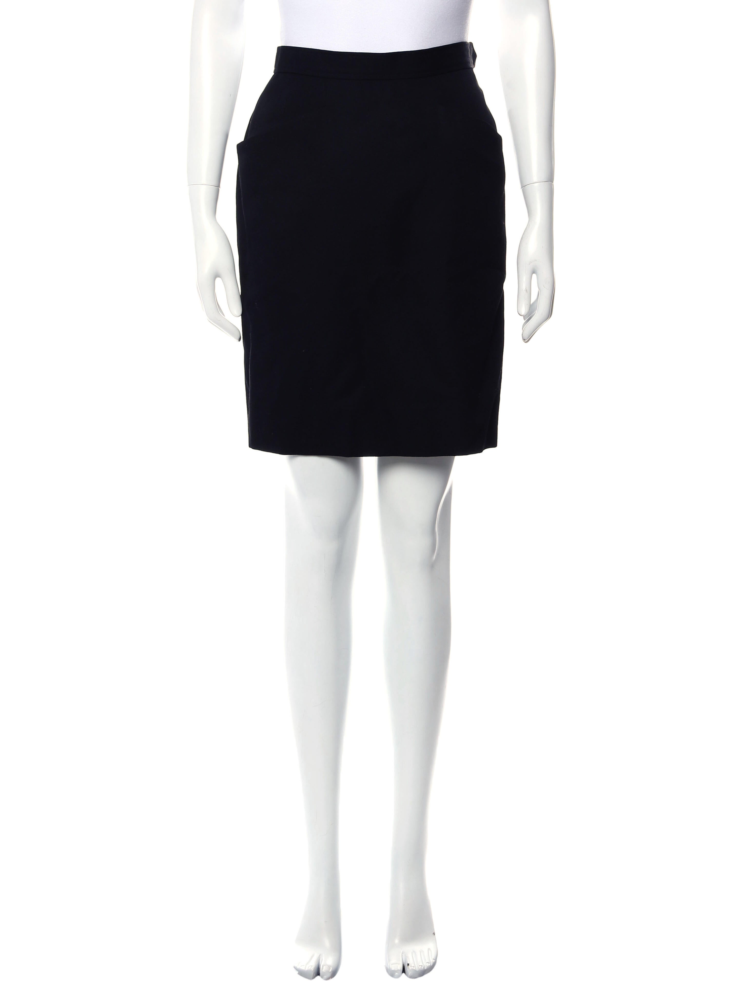 Yves Saint Laurent Rive Gauche Vintage Knee-Length Skirt