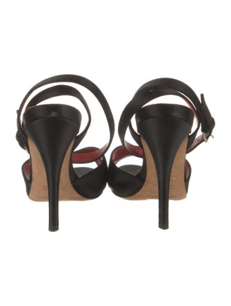 Yves Saint Laurent Rive Gauche Slingback Sandals