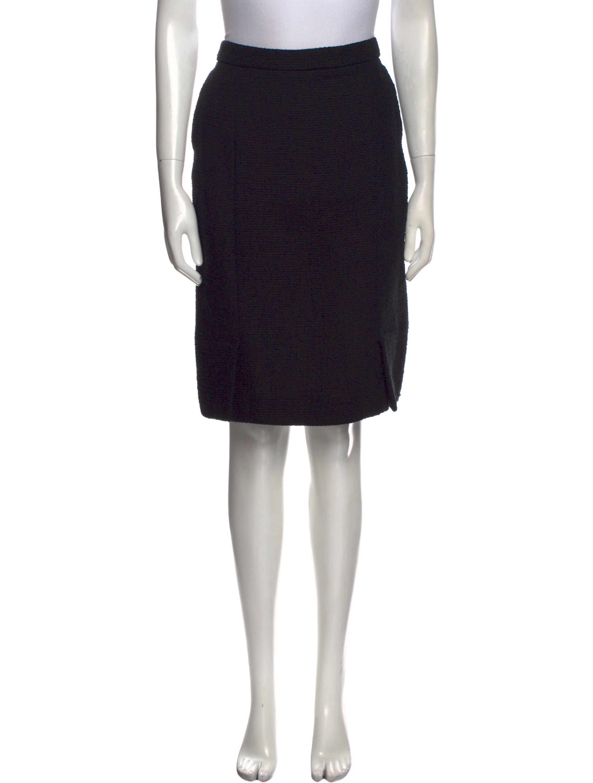 Yves Saint Laurent Rive Gauche Vintage Knee-Length Skirt