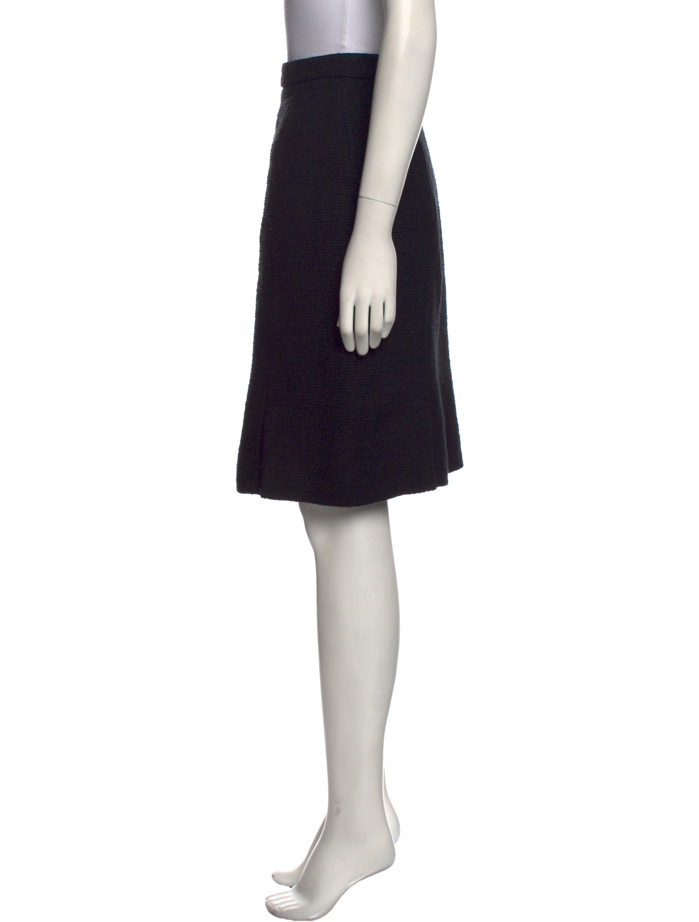 Yves Saint Laurent Rive Gauche Vintage Knee-Length Skirt