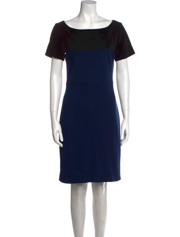 Yves Saint Laurent Rive Gauche Dresses Vintage Knee-Length Dress Us8, Fr40 | M