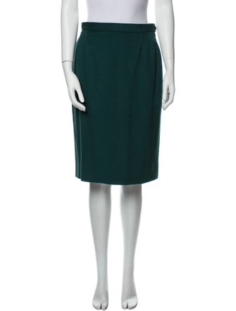 Yves Saint Laurent Rive Gauche Vintage Knee-Length Skirt