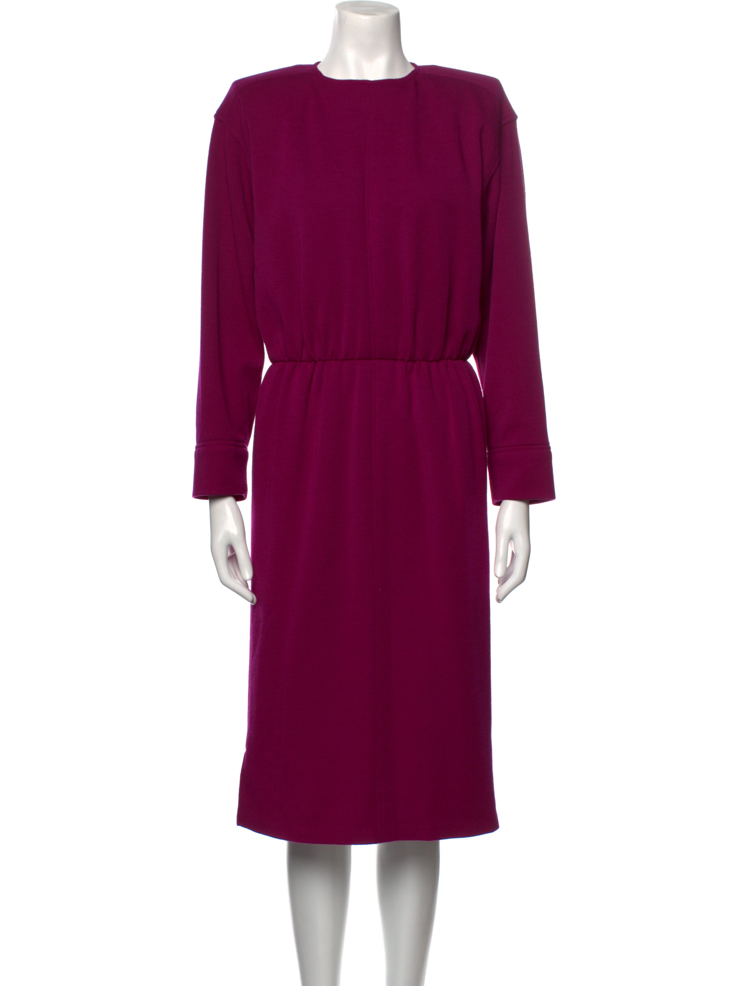 Yves Saint Laurent Rive Gauche Vintage Midi Length Dress
