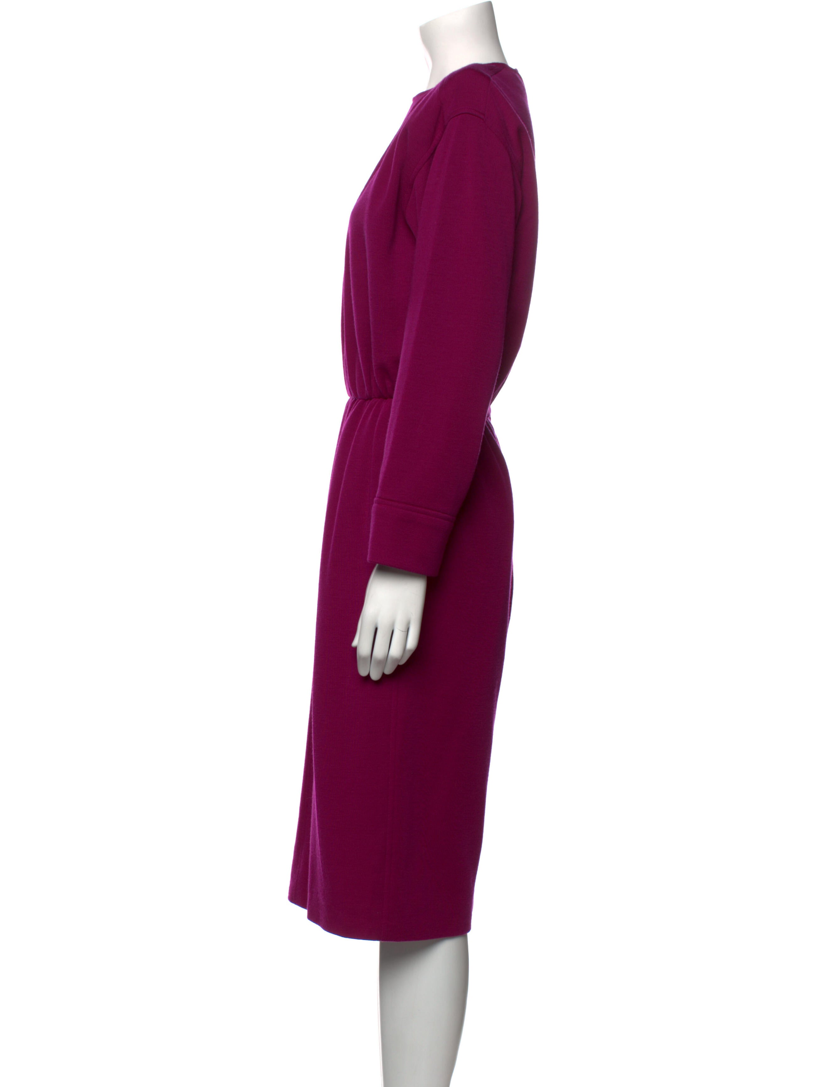 Yves Saint Laurent Rive Gauche Vintage Midi Length Dress