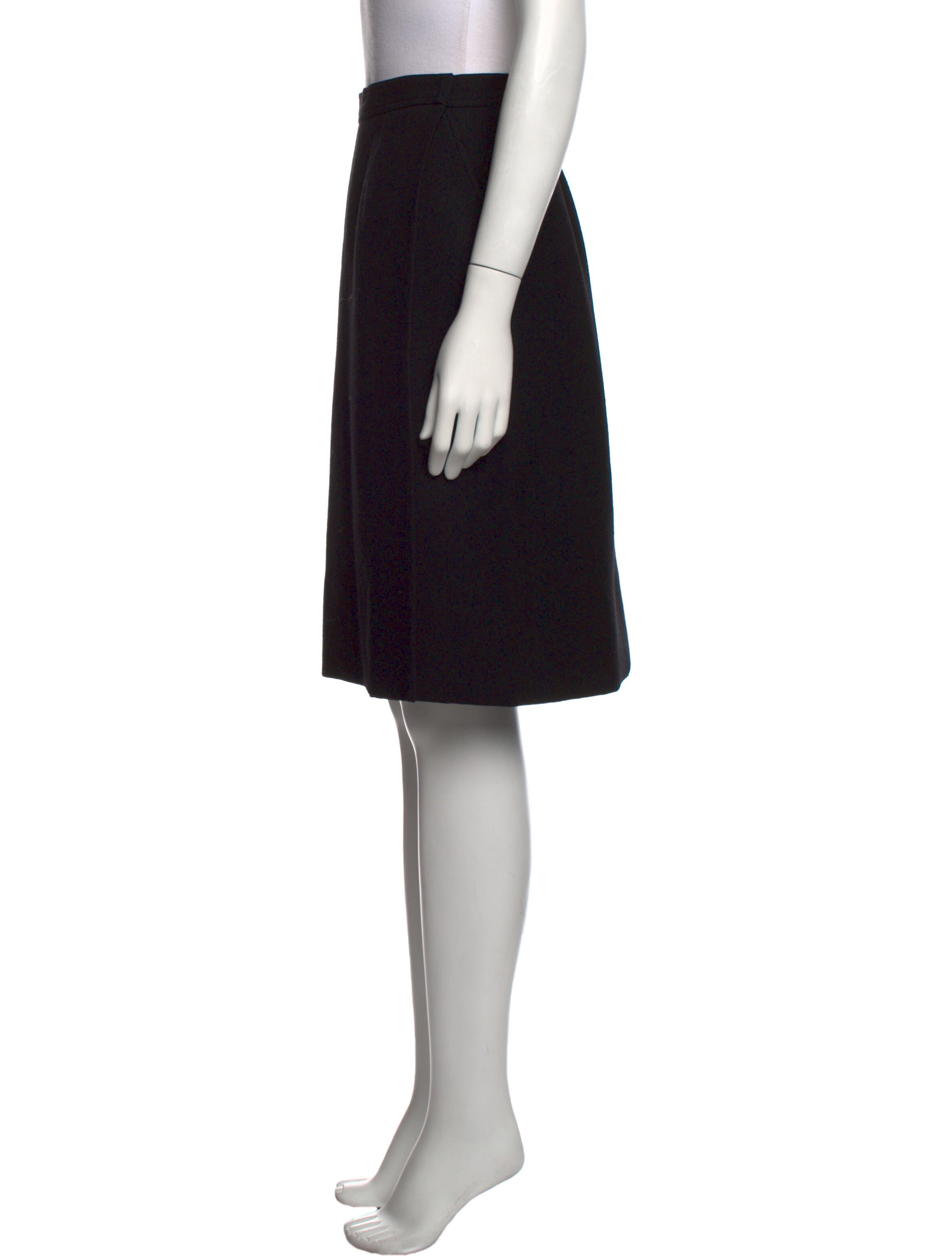 Yves Saint Laurent Rive Gauche Vintage Knee-Length Skirt
