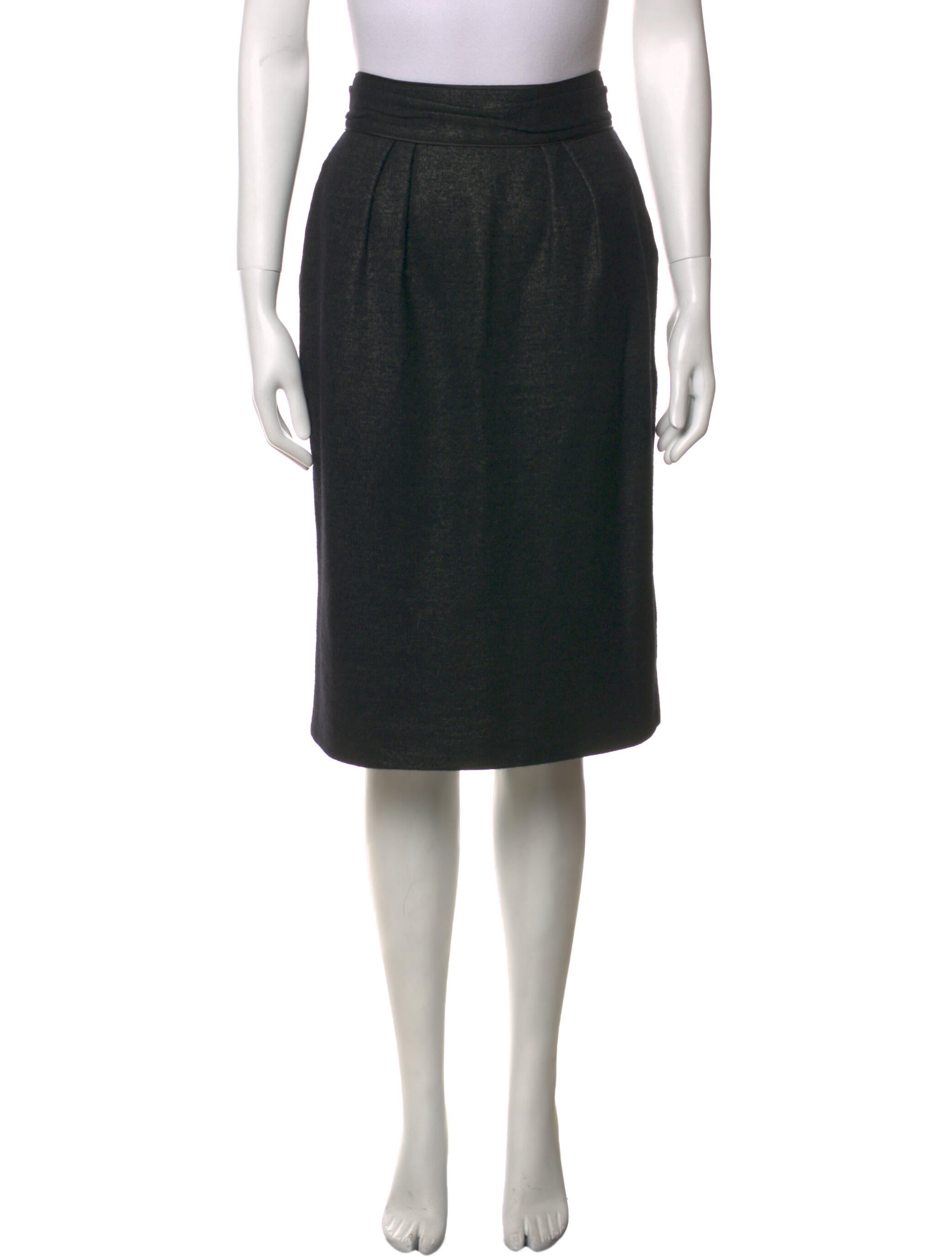 Yves Saint Laurent Rive Gauche Vintage Knee-Length Skirt