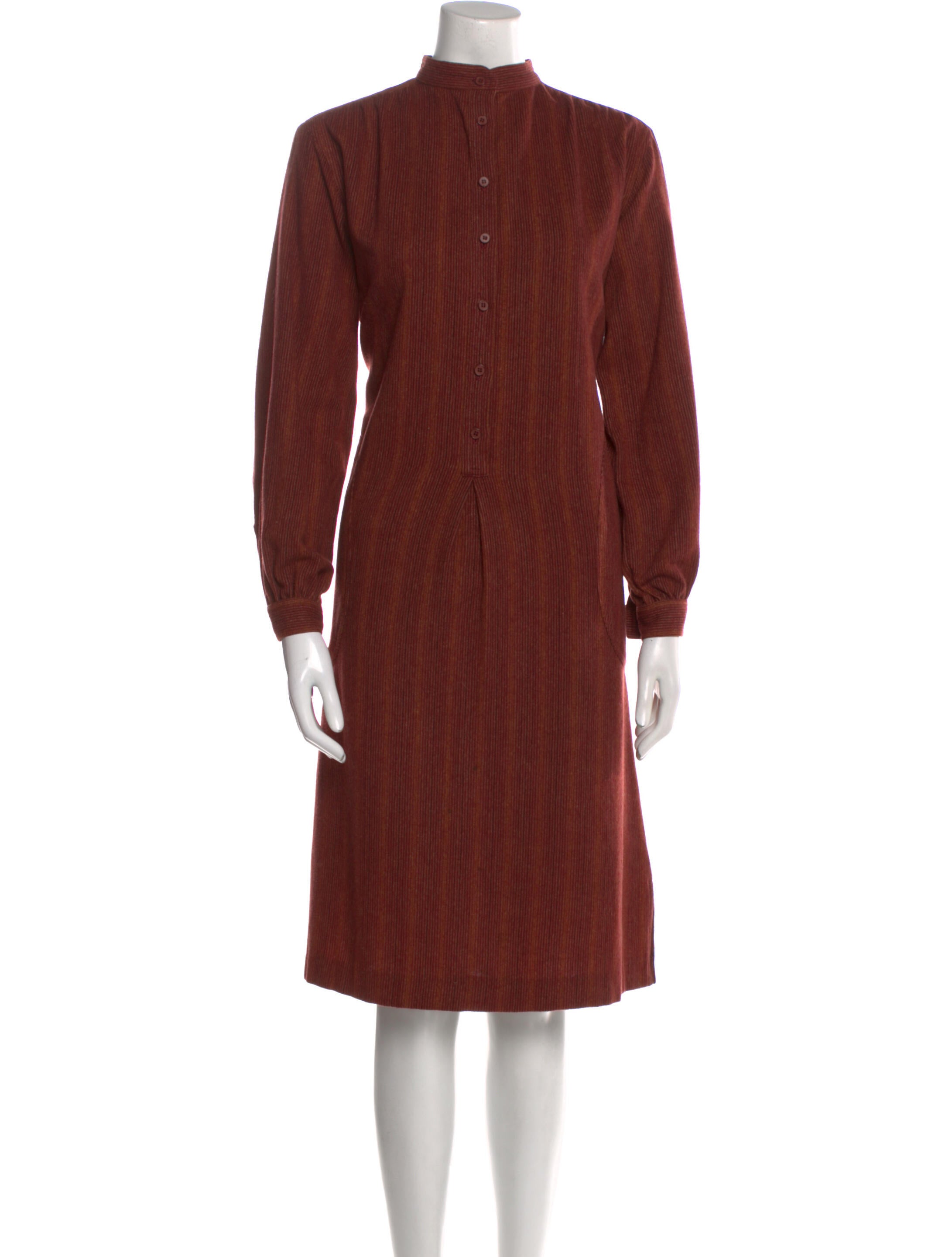 Yves Saint Laurent Rive Gauche Vintage Midi Length Dress